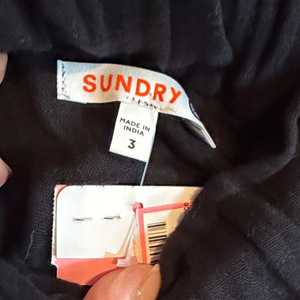 Sundry Black Tiered Maxi Skirt - Picture 2 of 7